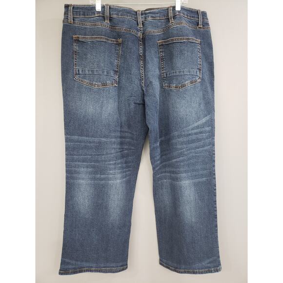 NEW - Size 46x29 Big‎ & Tall Loose Fit Flex Fit Men's Jeans Arizona Jean Co - Picture 4 of 5